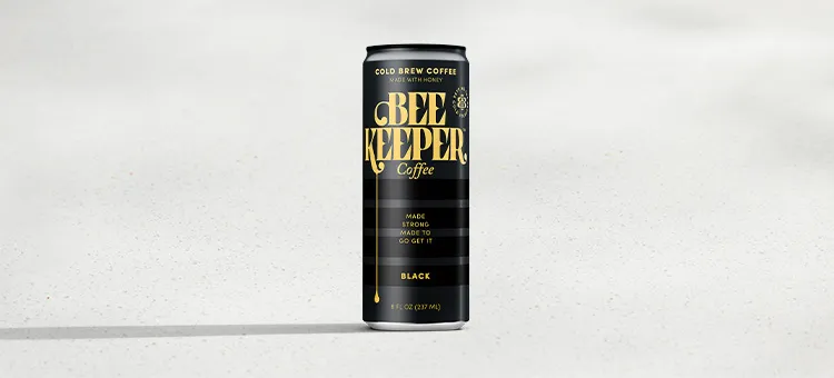 Beekeeper™ Coffee: A bold, yet smooth cold brew coffee perfected with a drop of Oregon honey.