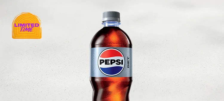 Bottled Diet Pepsi®: 20oz