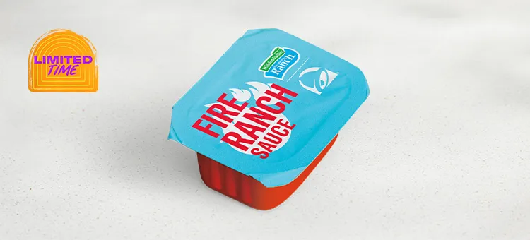 Hidden Valley™ Fire Ranch Dip Sauce: Classic Hidden Valley™ Ranch remixed with our iconic Fire Sauce.