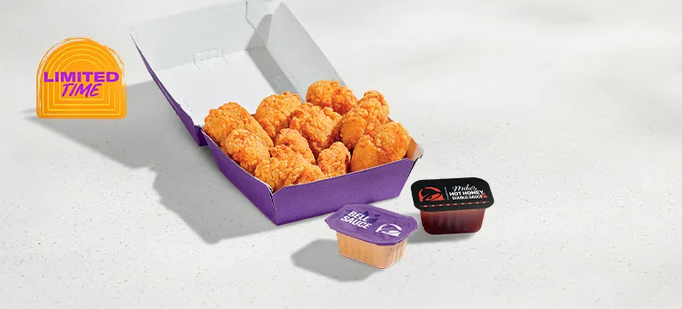 10 Piece Crispy Chicken Nuggets: A 10-piece order of Crispy Chicken Nuggets, featuring all-white-meat marinated chicken…