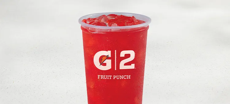G2 Gatorade® Fruit Punch: All the electrolytes and 1/3 the sugar as original Gatorade® Thirst Quencher, with a delicious…