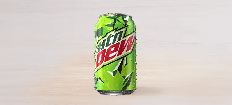 MTN DEW® Can: The originial DEW® that quenches thirst with a one of a kind citrus taste.