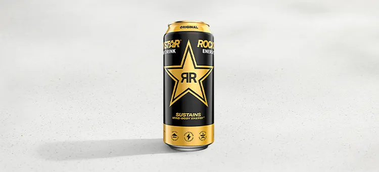 Rockstar® Energy Original Can: Rockstar® Energy Original energy drink fully-charged with B-vitamins and formulated with…