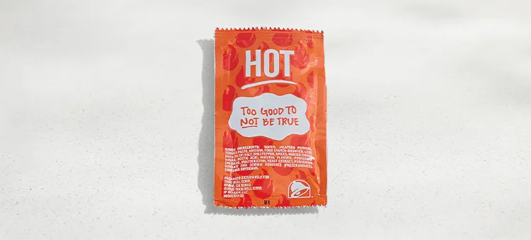 Hot Sauce Packet