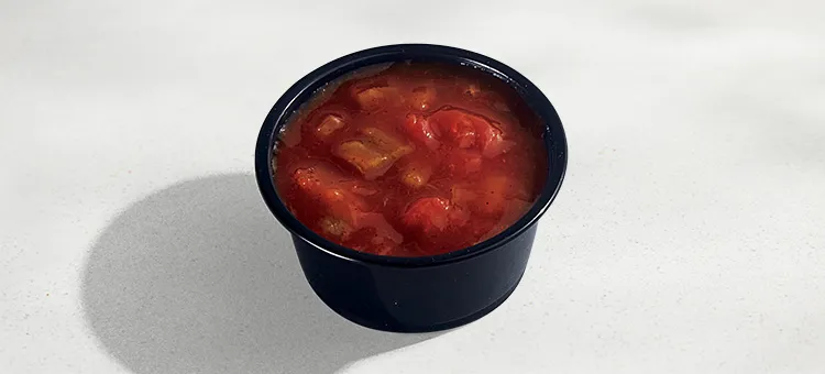 Mexican Pizza Sauce: A mild flavorful sauce with sweet chili notes of cumin, tomato and onions.