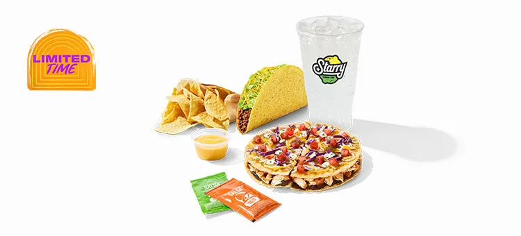 Cantina Chicken Mexican Pizza Combo: Includes a Cantina Chicken Mexican Pizza, a Jalapeño Citrus Salsa packet, an Avocado…