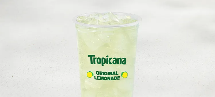 Tropicana® Original Lemonade: A refreshing and fruit-forward lemonade beverage.