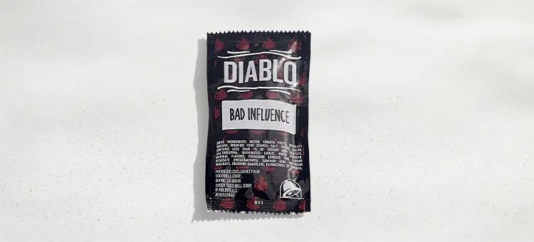 Diablo Sauce Packet