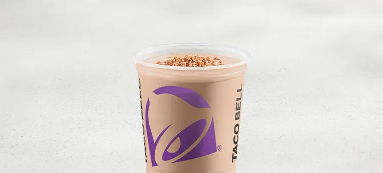 Mexican Chocolate Churro Chiller: A sweet and creamy frozen blended beverage crafted with vanilla ice cream base and rich…
