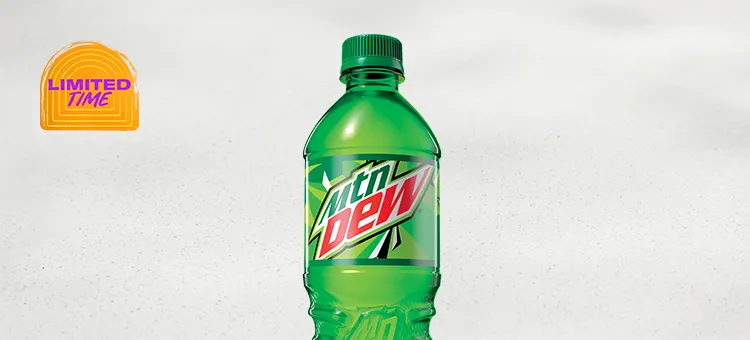 Bottled MTN DEW®: 20oz